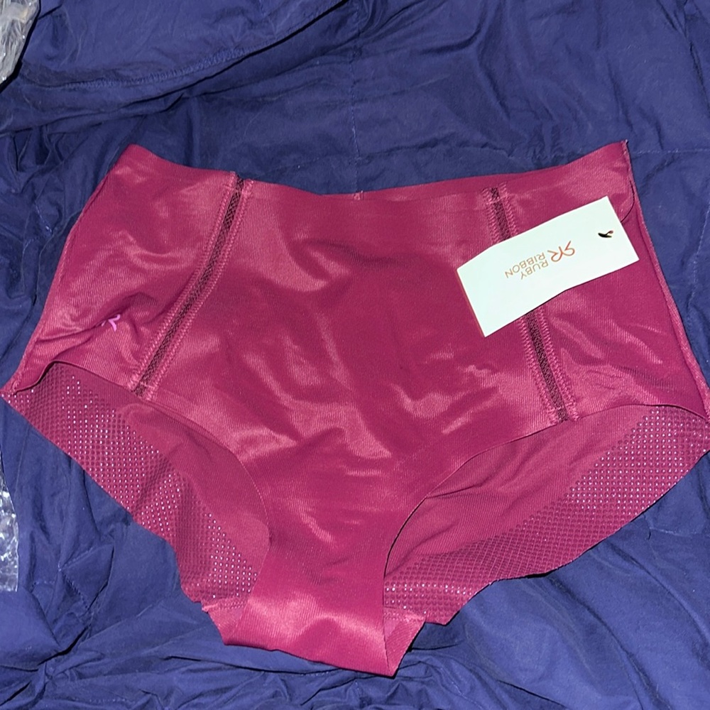 Ruby Ribbon Siren Brief plum wine L